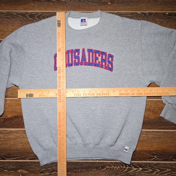 Vintage 90’s Russell Athletic Made In USA Embroidered Sweatshirt Women's M - Picture 6 of 6